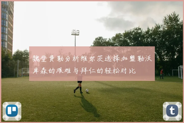 魏登费勒分析维尔茨选择加盟勒沃库森的艰难与拜仁的轻松对比