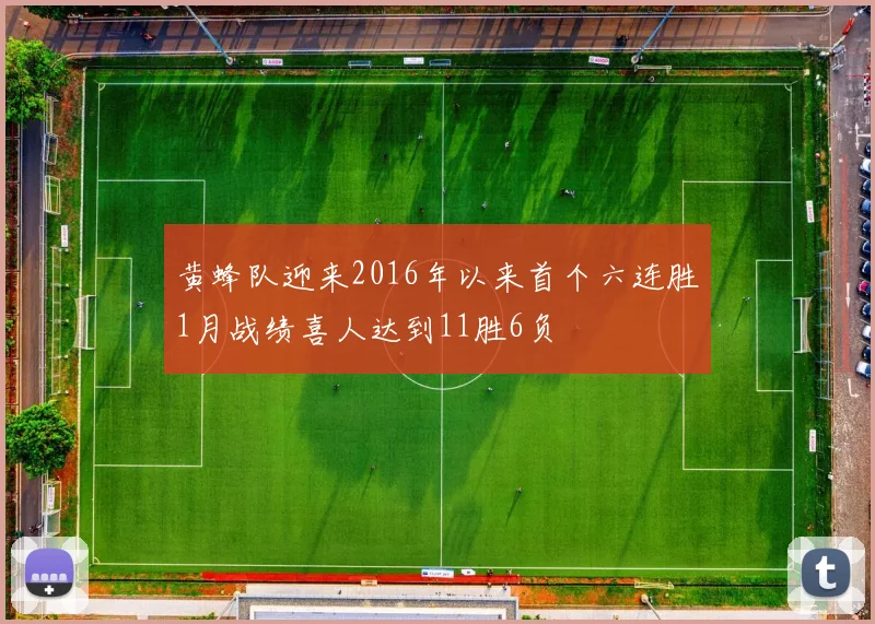 黄蜂队迎来2016年以来首个六连胜1月战绩喜人达到11胜6负
